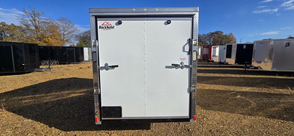 6'x12' Rock Solid Cargo Enclosed