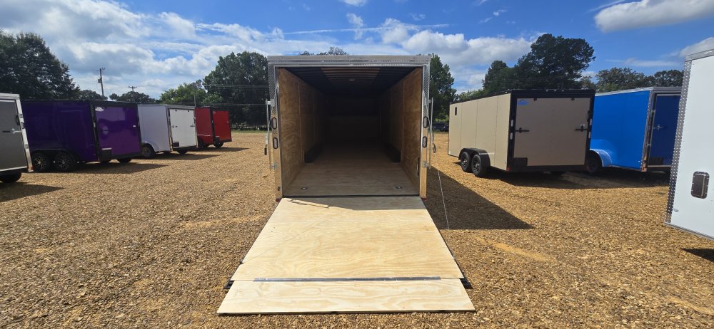 8.5'x40' Rock Solid Cargo Gooseneck Enclosed