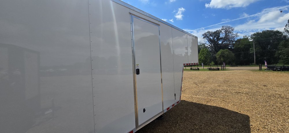 8.5'x40' Rock Solid Cargo Gooseneck Enclosed