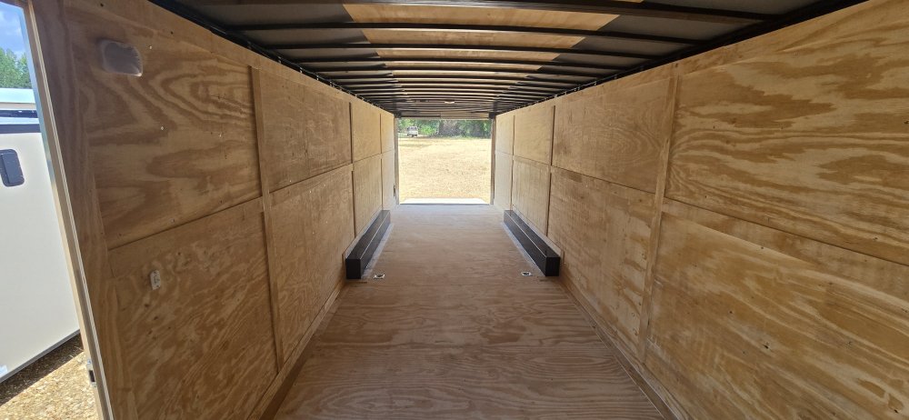 8.5'x40' Rock Solid Cargo Gooseneck Enclosed