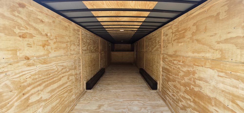 8.5'x40' Rock Solid Cargo Gooseneck Enclosed
