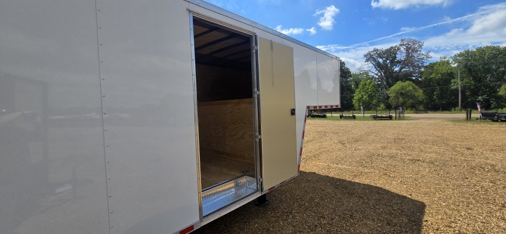 8.5'x40' Rock Solid Cargo Gooseneck Enclosed