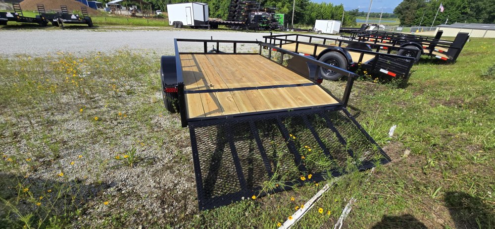 6' 4"x12' PIGGYBACK Utility