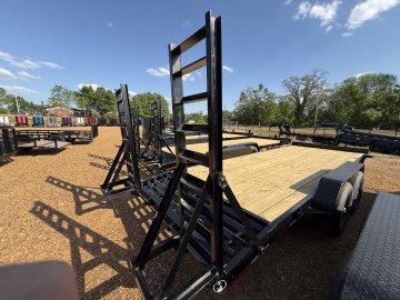 83"x20' Caliber Equipment Trailers Stand Up Ramps 14k