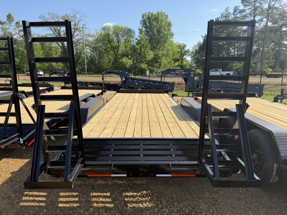 83"x20' Caliber Equipment Trailers Stand Up Ramps 14k