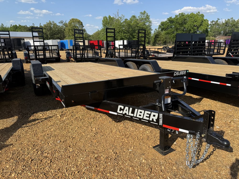 83"x20' Caliber Equipment Trailers Stand Up Ramps 14k
