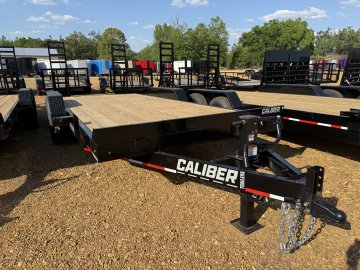 83"x20' Caliber Equipment Trailers Stand Up Ramps 14k