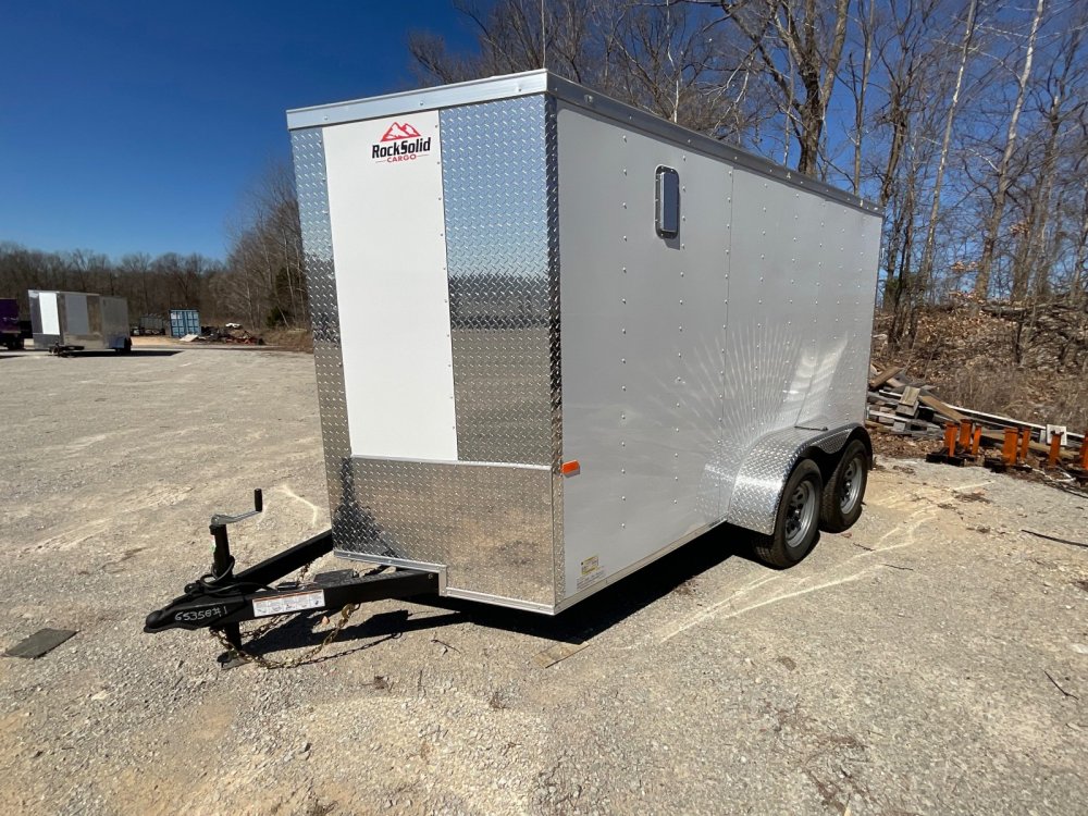 6'x12' Rock Solid Cargo Enclosed Barn Doors