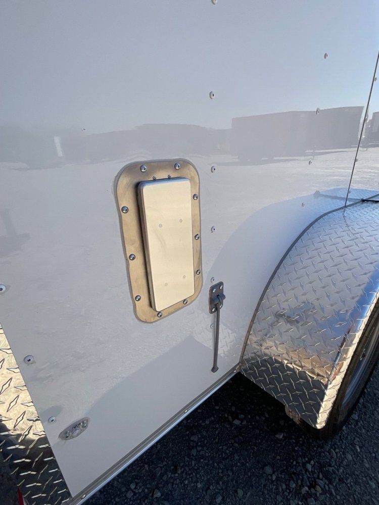 6'x12' Rock Solid Cargo Enclosed Barn Doors