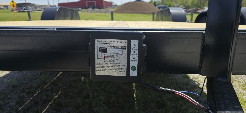 6' 10"x20' L&O Manufacturing LLC Equipment Trailers