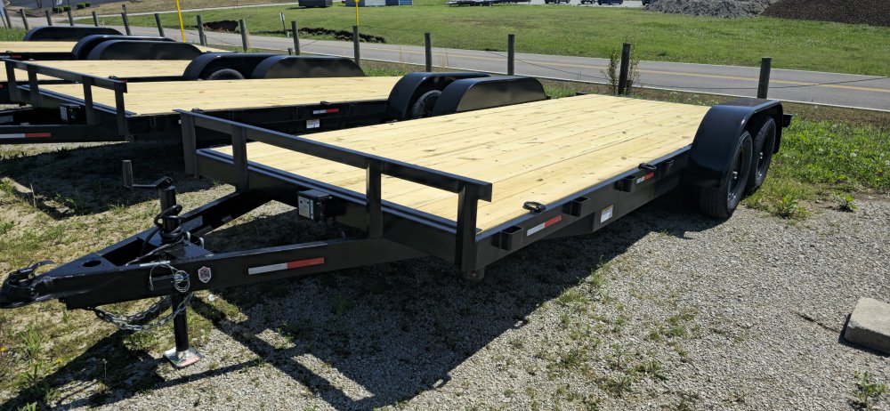 6' 10"x20' L&O Manufacturing LLC Equipment Trailers