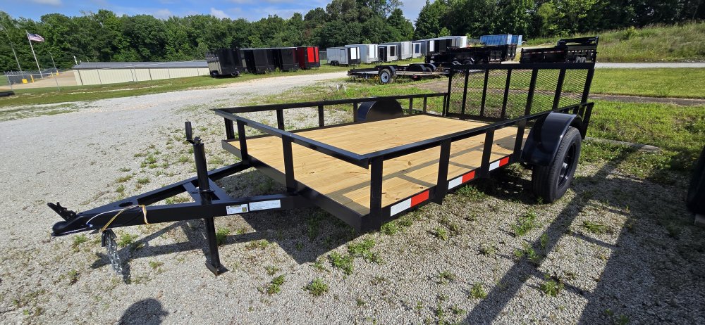 6' 4"x12' PIGGYBACK Utility