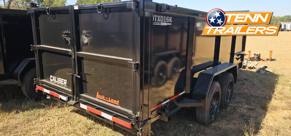 83"x16' Caliber Dump Trailers
