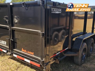 83"x16' Caliber Dump Trailers