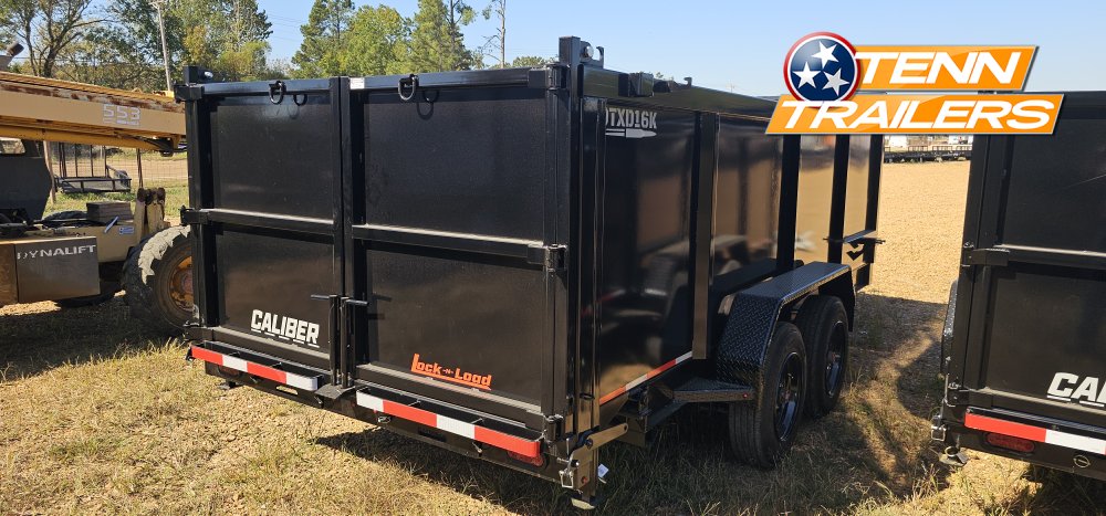 83"x16' Caliber Dump Trailers