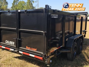 83"x16' Caliber Dump Trailers