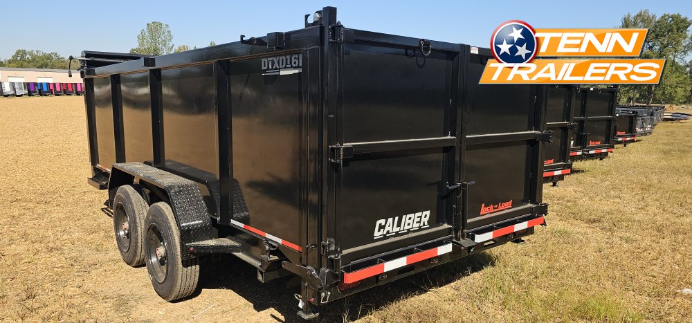 83"x16' Caliber Dump Trailers