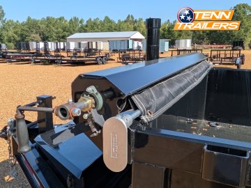 83"x14' Caliber Dump Trailer W/ 24" Sides