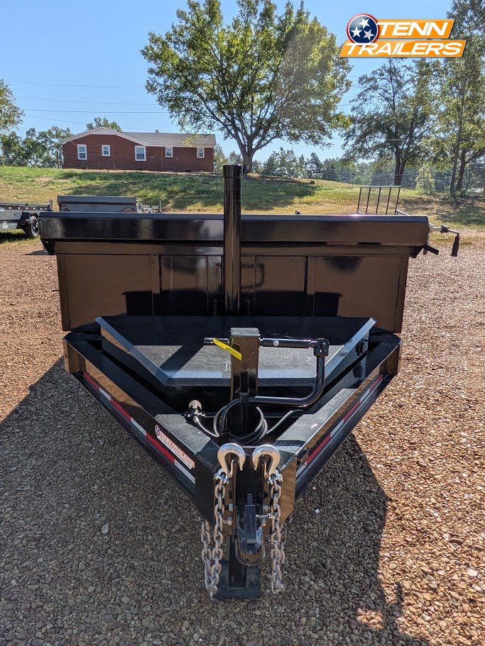 83"x14' Caliber Dump Trailer W/ 24" Sides