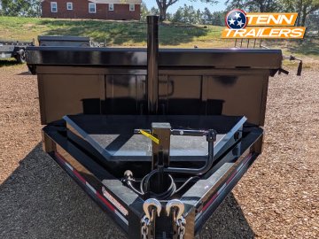 83"x14' Caliber Dump Trailer W/ 24" Sides