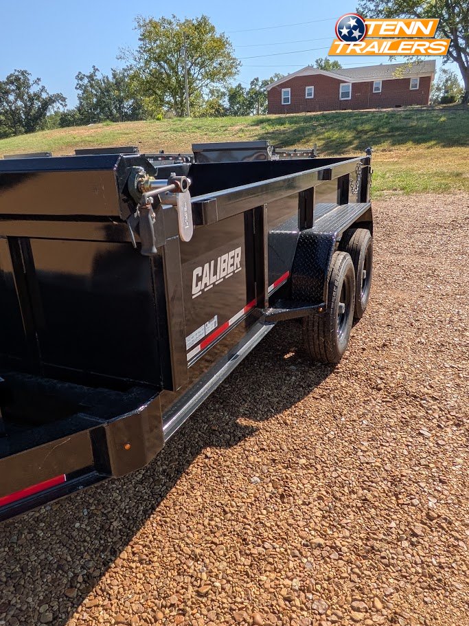 83"x14' Caliber Dump Trailer W/ 24" Sides