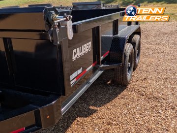 83"x14' Caliber Dump Trailer W/ 24" Sides