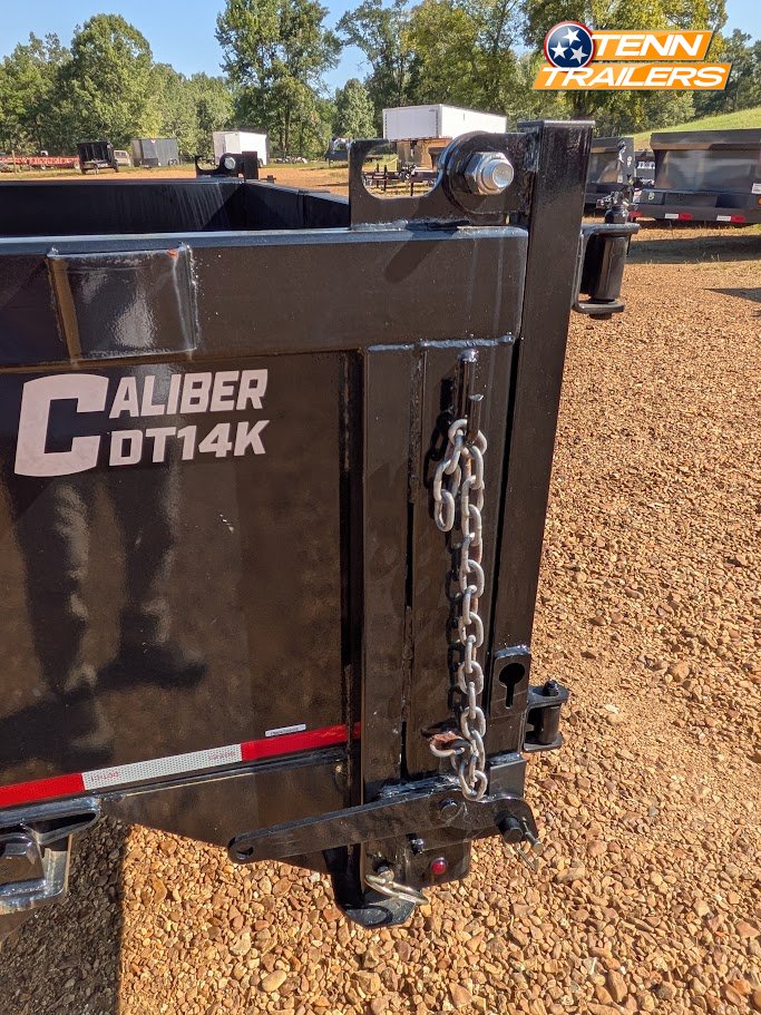 83"x14' Caliber Dump Trailer W/ 24" Sides