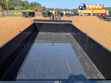 83"x14' Caliber Dump Trailer W/ 24" Sides