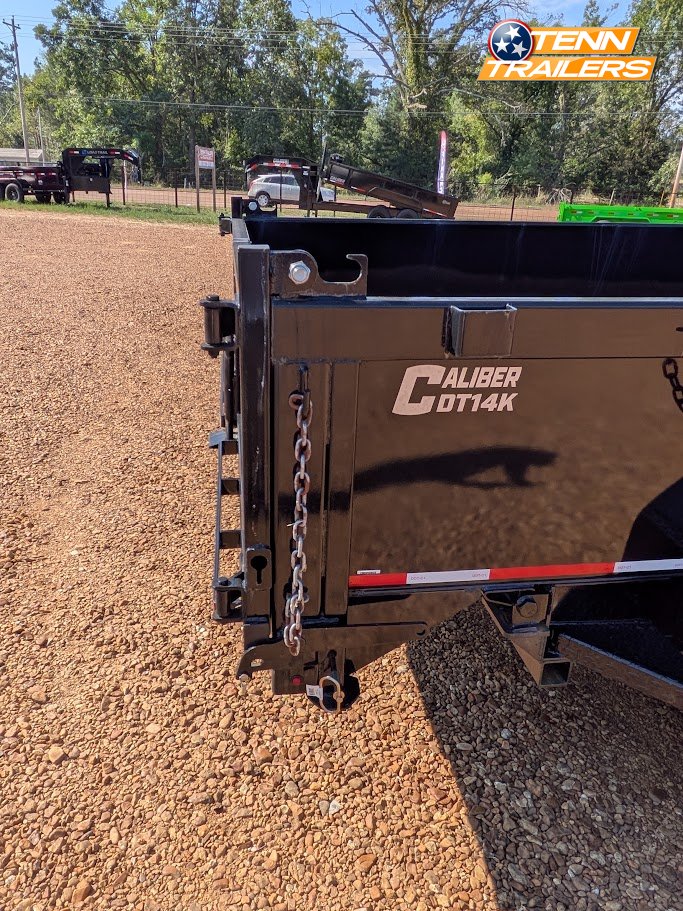 83"x14' Caliber Dump Trailer W/ 24" Sides