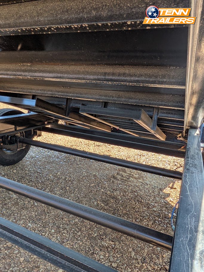 83"x14' Caliber Dump Trailer W/ 24" Sides