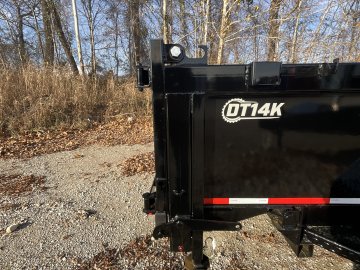 83"x14' Caliber Dump Trailers 14k