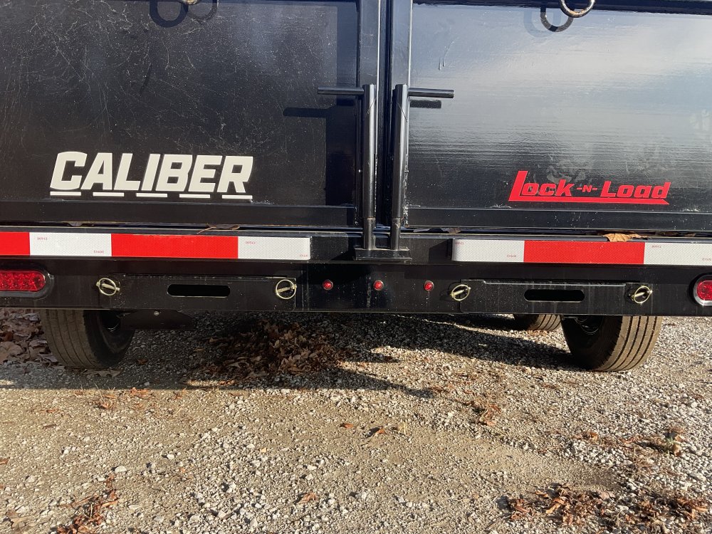 83"x14' Caliber Dump Trailers 14k