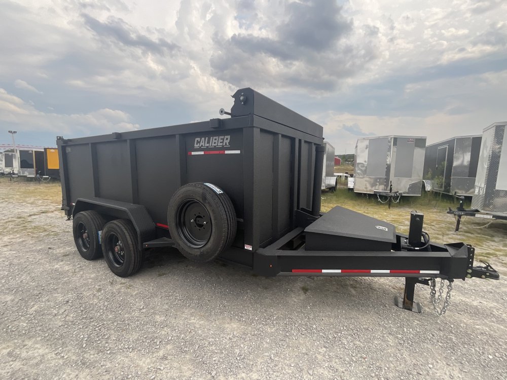 83"x14' Caliber Dump Trailers