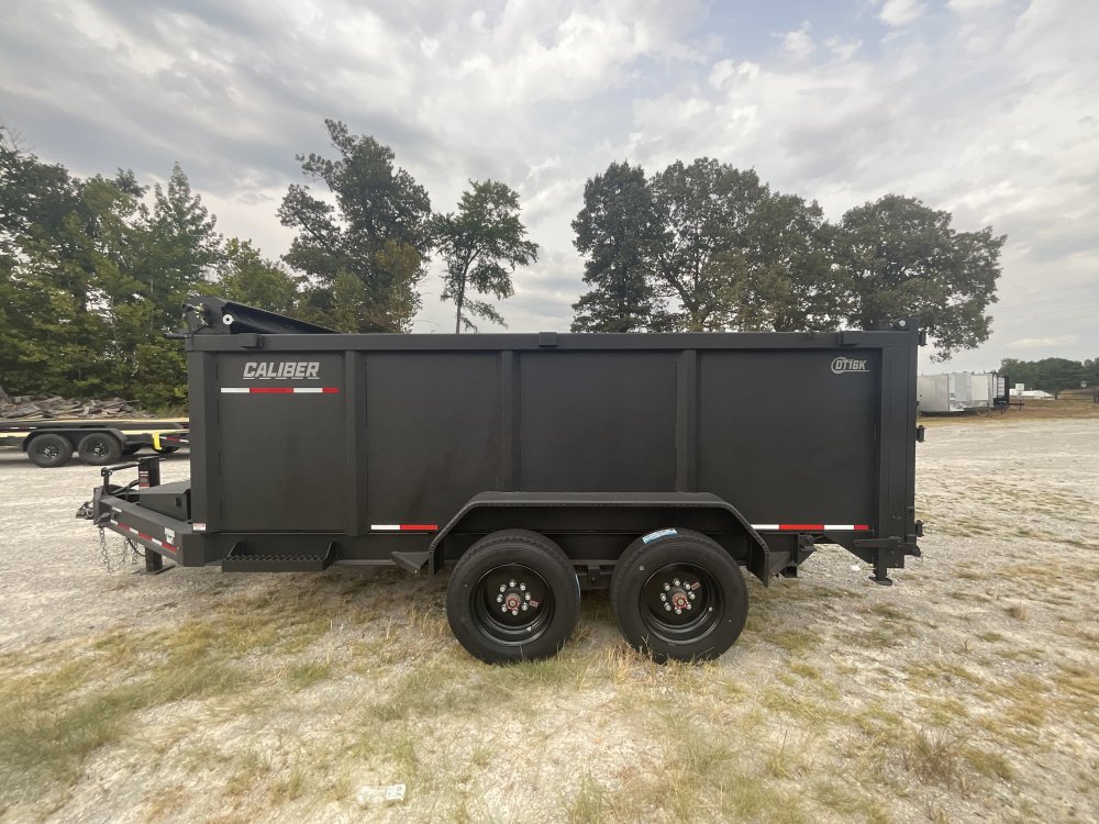 83"x14' Caliber Dump Trailers