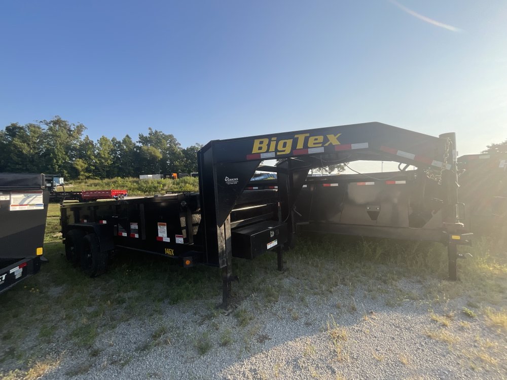 83"x16' Big Tex Dump Trailers