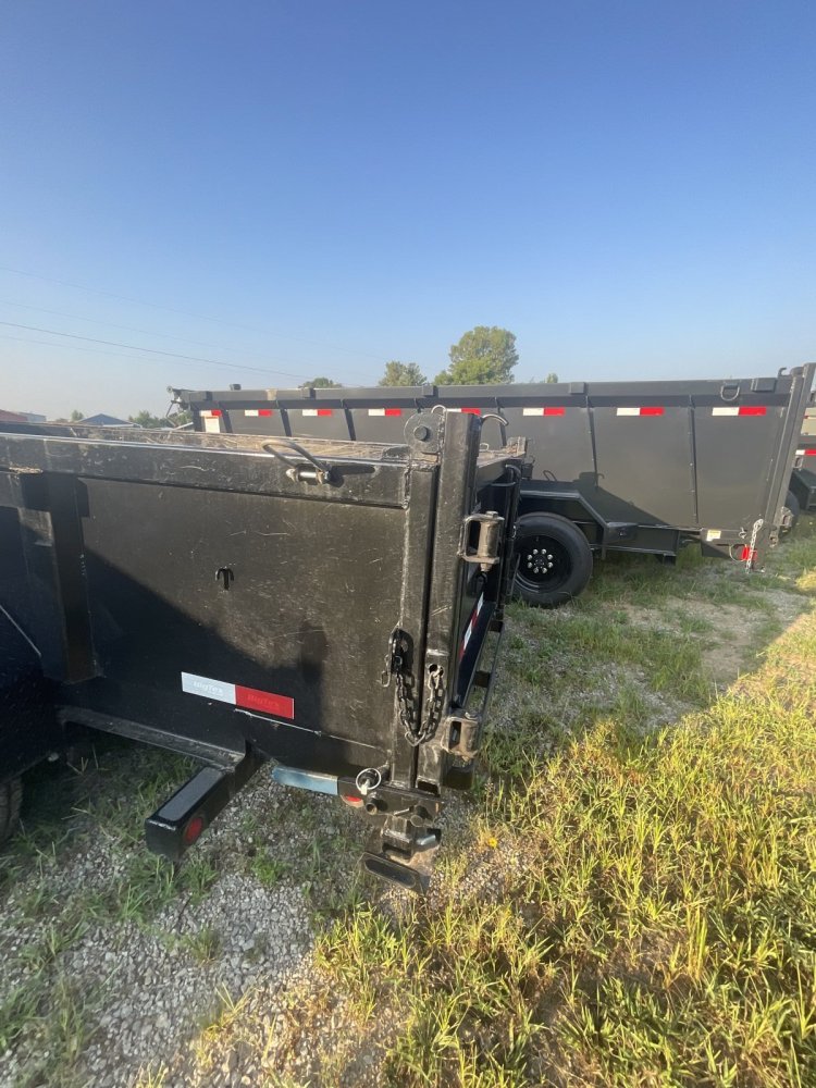 83"x16' Big Tex Dump Trailers With 24" Walls