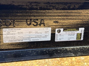 83"x24' Caliber Equipment Trailers