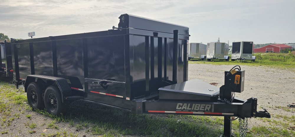 83"x16' Caliber Dump Trailers