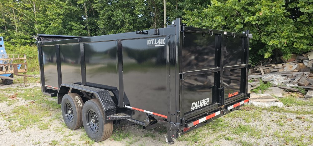 83"x16' Caliber Dump Trailers