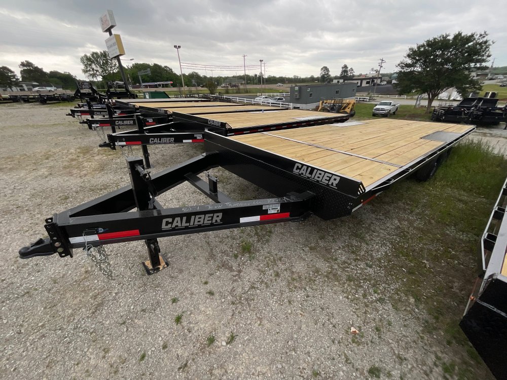 83"x24' Caliber Equipment Trailers
