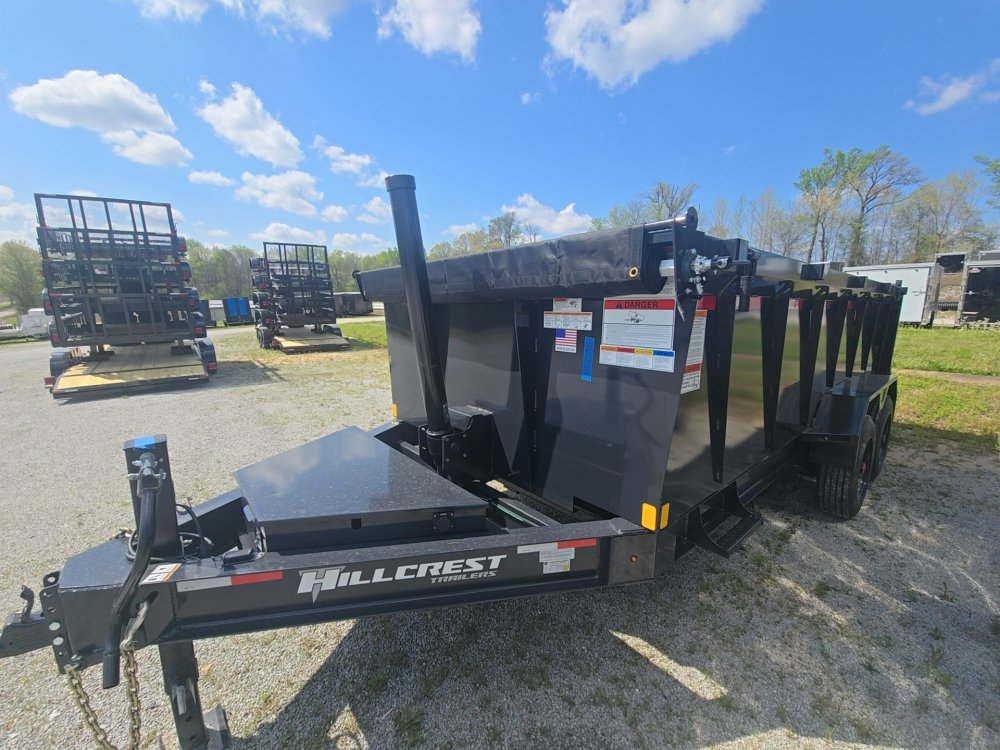 83"x14' Hillcrest Trailers Dump Trailers