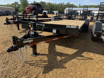 83"x22' Caliber Equipment Trailers