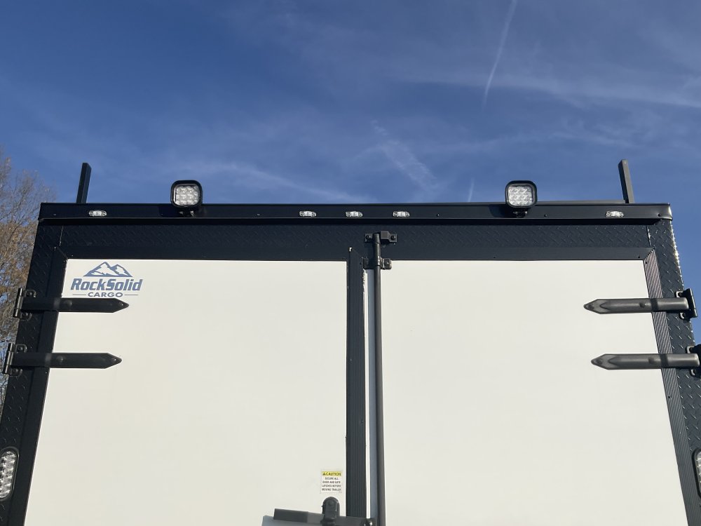 8.6'x16' Rock Solid Cargo Enclosed