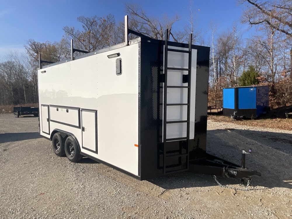 8.6'x16' Rock Solid Cargo Enclosed