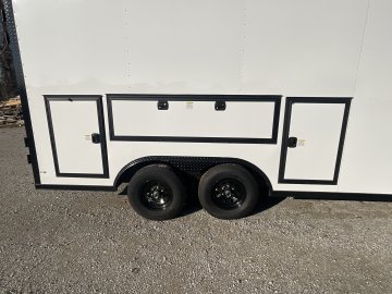 8.6'x16' Rock Solid Cargo Enclosed