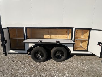 8.6'x16' Rock Solid Cargo Enclosed