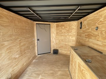 8.6'x16' Rock Solid Cargo Enclosed
