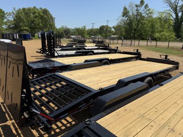 83"x22' Caliber Equipment Trailers