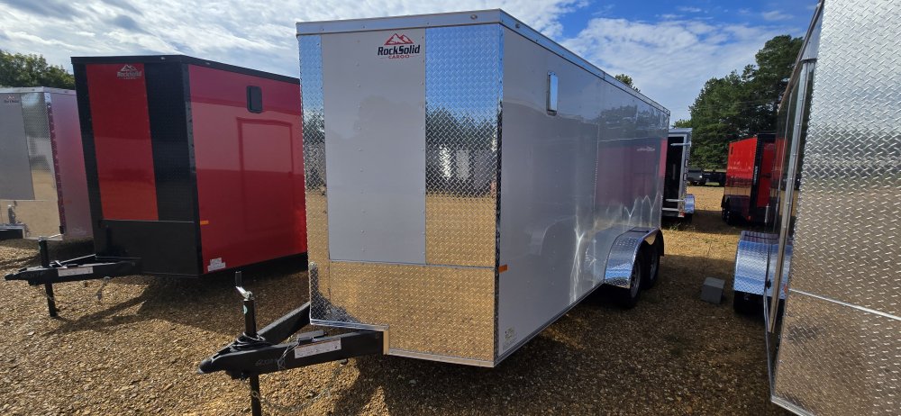 7'x16' Rock Solid Cargo Enclosed