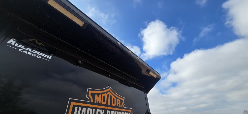 7'x16'x7' Rock Solid Cargo Enclosed HARLEY DAVIDSON EDITION